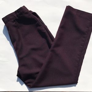Worthington petite slacks dark wine color size 4p